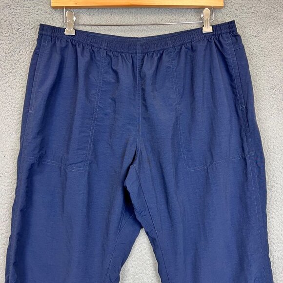 Vintage Patagonia Windbreaker Shell Pants Men's lightweight Size‎ XLarge Blue - Picture 3 of 8
